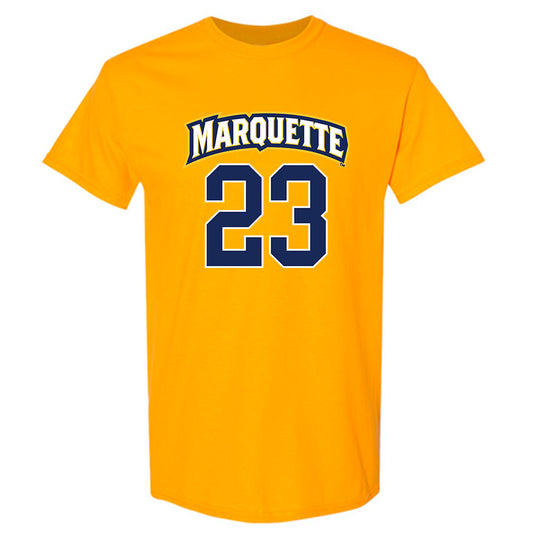 Marquette - NCAA Men's Lacrosse : PJ McColgan - Sports Shersey T-Shirt-0