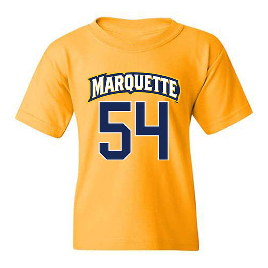Marquette - NCAA Men's Lacrosse : Dylan Duerring - Sports Shersey Youth T-Shirt-0
