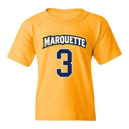 Marquette - NCAA Women's Lacrosse : Tessa Boehm - Sports Shersey Youth T-Shirt-0