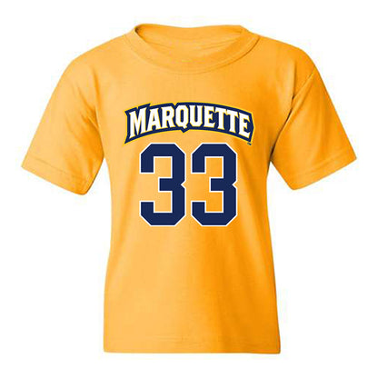 Marquette - NCAA Women's Lacrosse : Gabby Windesheim - Sports Shersey Youth T-Shirt-0