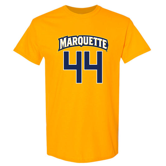 Marquette - NCAA Men's Lacrosse : Luke Montanye - Sports Shersey T-Shirt-0