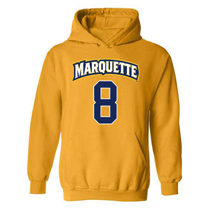 Marquette - NCAA Women's Lacrosse : Julia Evens - Sports Shersey Hooded Sweatshirt