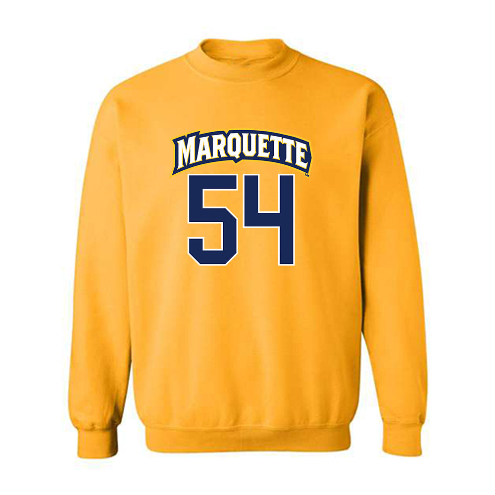 Marquette - NCAA Men's Lacrosse : Dylan Duerring - Sports Shersey Crewneck Sweatshirt-0