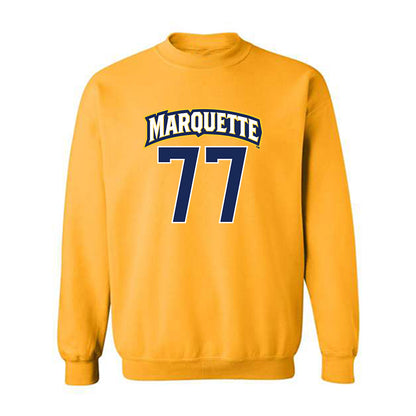 Marquette - NCAA Men's Lacrosse : Brady Nicholas - Sports Shersey Crewneck Sweatshirt