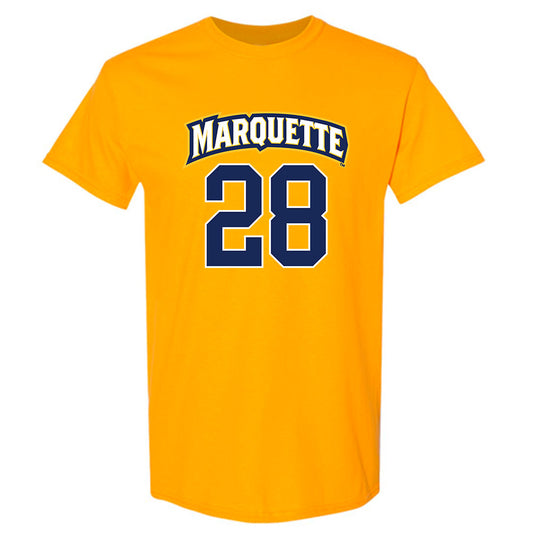 Marquette - NCAA Men's Lacrosse : Brock Duerring - Sports Shersey T-Shirt-0
