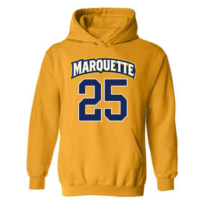 Marquette - NCAA Men's Lacrosse : Ryan Doyle - Sports Shersey Hooded Sweatshirt-0