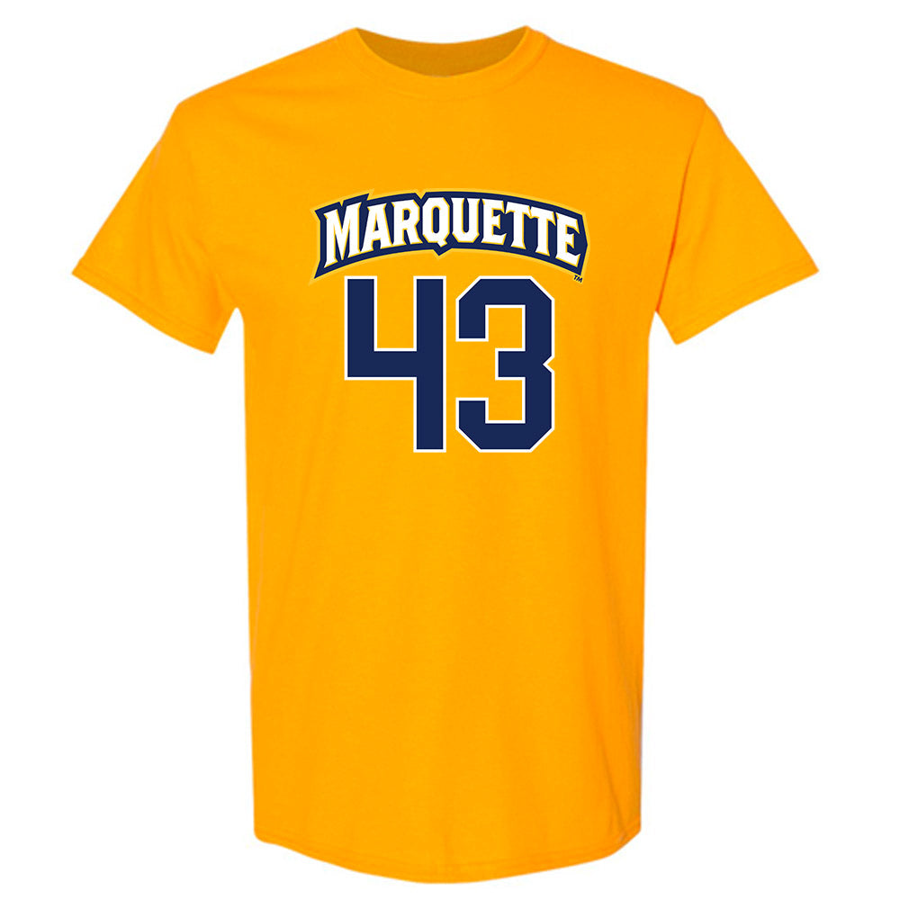 Marquette - NCAA Women's Lacrosse : Gabbi Perino - Sports Shersey T-Shirt-0