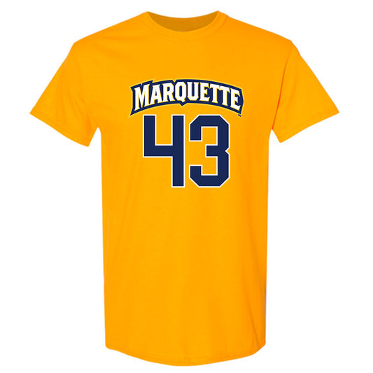 Marquette - NCAA Women's Lacrosse : Gabbi Perino - Sports Shersey T-Shirt-0