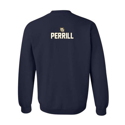 Marquette - NCAA Men's Tennis : Hugh Perrill - Generic Shersey Crewneck Sweatshirt