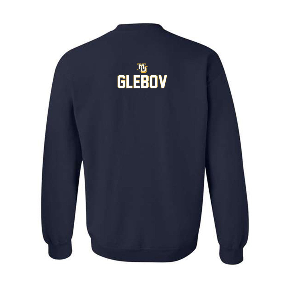 Marquette - NCAA Men's Tennis : Evan Glebov - Generic Shersey Crewneck Sweatshirt