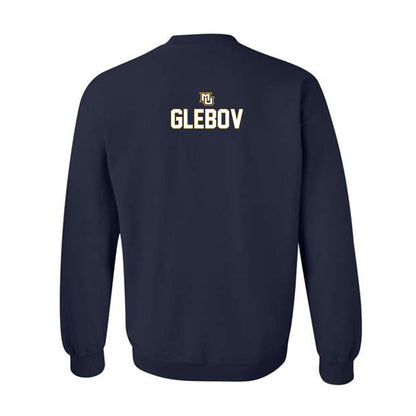 Marquette - NCAA Men's Tennis : Evan Glebov - Generic Shersey Crewneck Sweatshirt