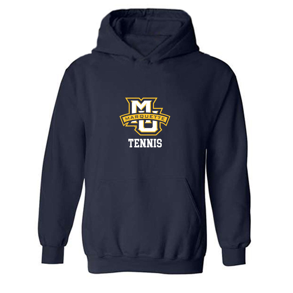 Marquette - NCAA Men's Tennis : Kristian Blagoev - Generic Shersey Hooded Sweatshirt