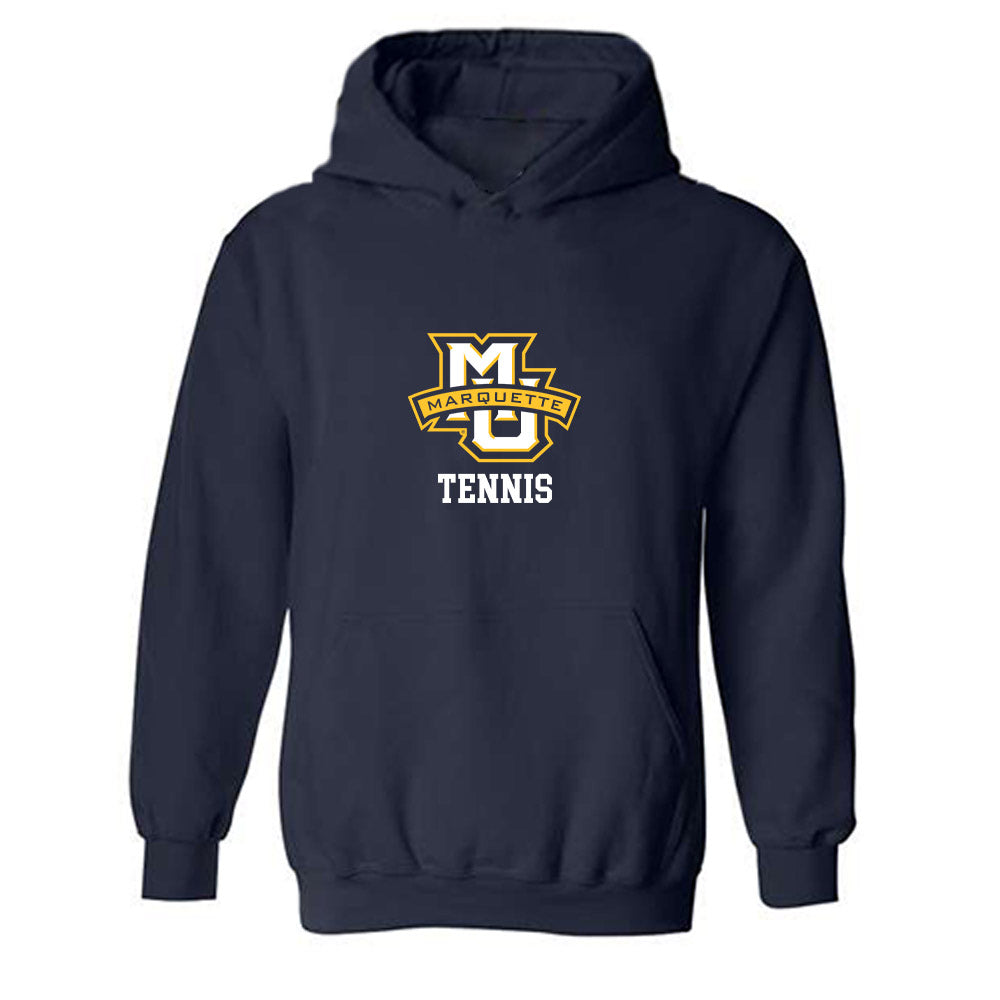 Marquette - NCAA Men's Tennis : Luke Coppage - Generic Shersey Hooded Sweatshirt-0