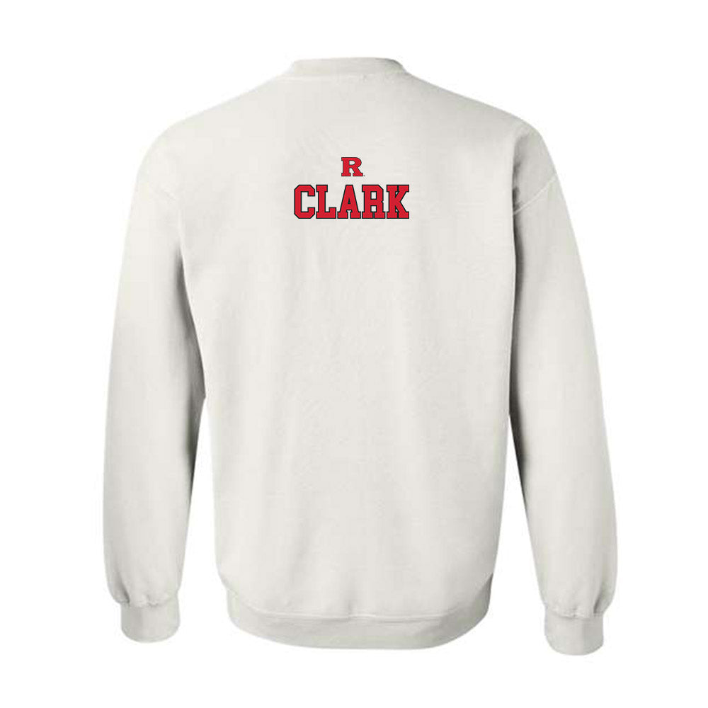 Rutgers - NCAA Wrestling : Andrew Clark - Generic Shersey Crewneck Sweatshirt-1