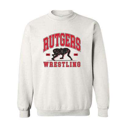 Rutgers - NCAA Wrestling : Michael Cetta - Generic Shersey Crewneck Sweatshirt-0