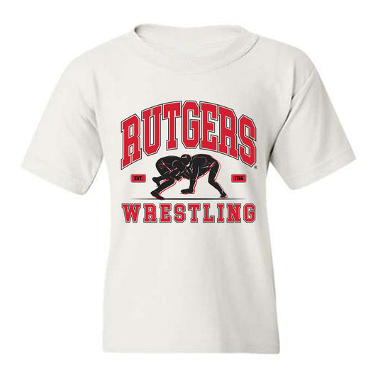 Rutgers - NCAA Wrestling : Conner Harer - Generic Shersey Youth T-Shirt-0