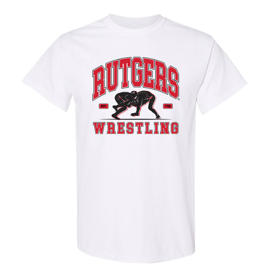 Rutgers - NCAA Wrestling : Michael Cetta - Generic Shersey T-Shirt-0