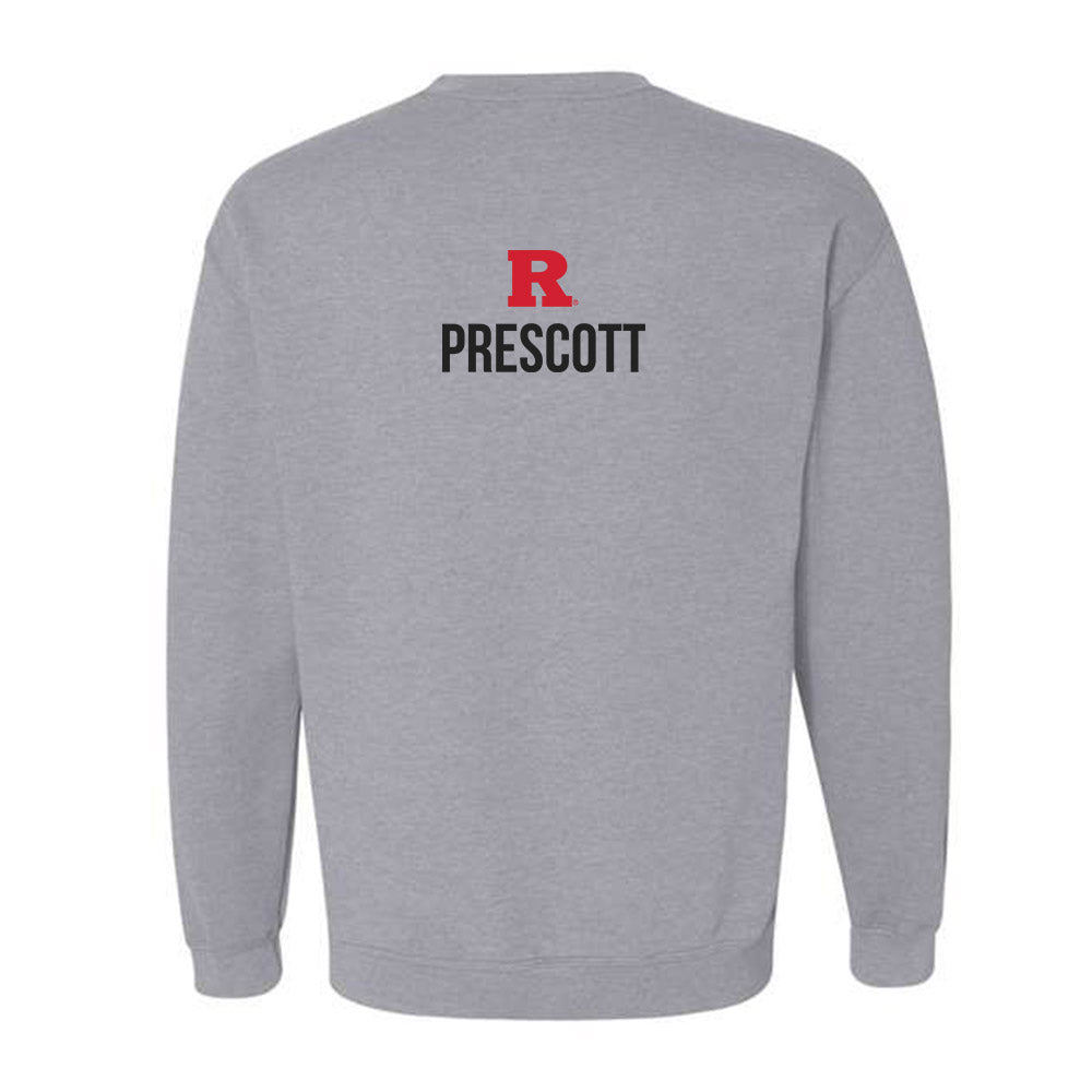 Rutgers - NCAA Women's Track & Field : Olivia Prescott - Sport Shersey Crewneck Sweatshirt-1