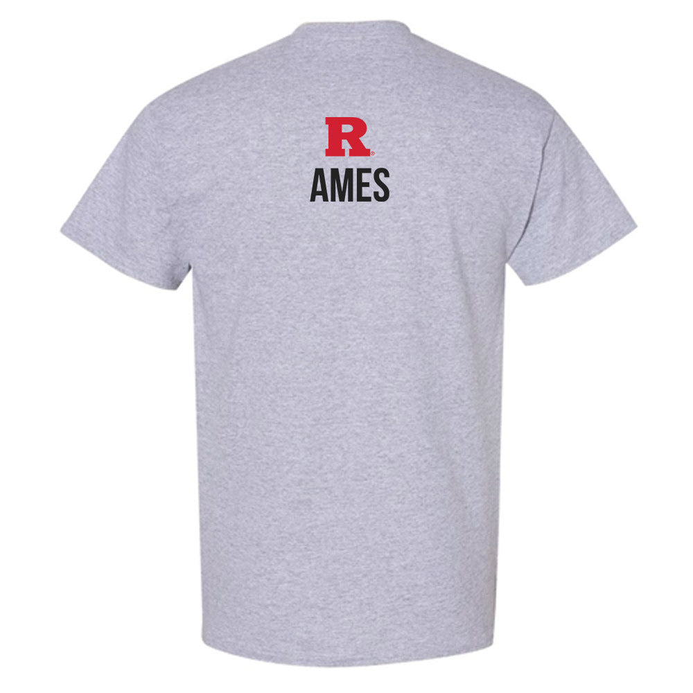 Rutgers - NCAA Women's Track & Field : Teyana Ames - Sport Shersey T-Shirt-1