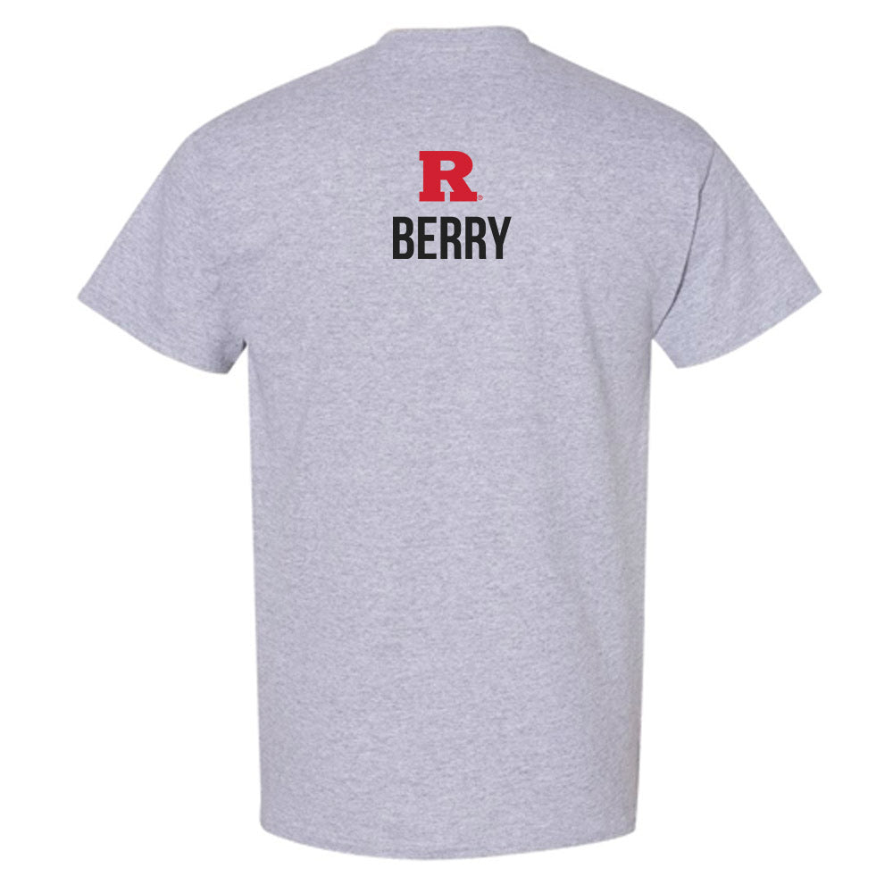 Rutgers - NCAA Women's Track & Field : Jenai Berry - Sport Shersey T-Shirt-1