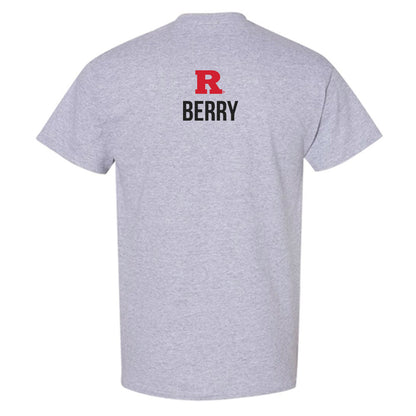 Rutgers - NCAA Women's Track & Field : Jenai Berry - Sport Shersey T-Shirt-1