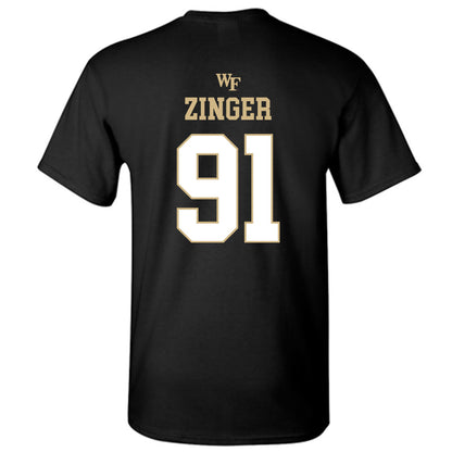 Wake Forest - NCAA Football : Zach Zinger - T-Shirt