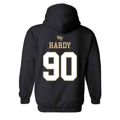 Wake Forest - NCAA Football : Cam Hardy - Hooded Sweatshirt Sports Shersey