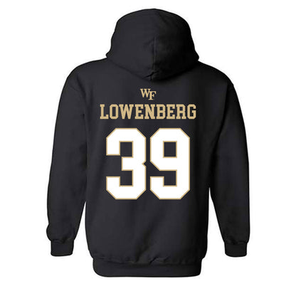 Wake Forest - NCAA Football : Joel Lowenberg - Sports Shersey Hooded Sweatshirt-1