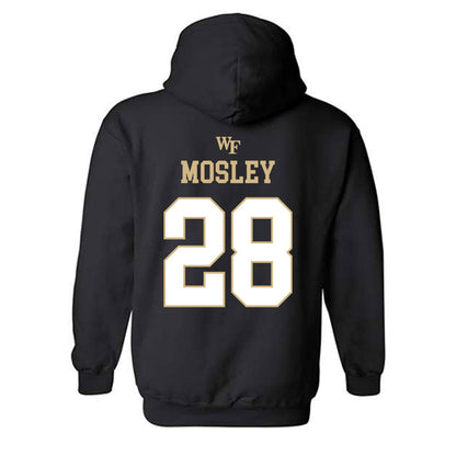Wake Forest - NCAA Football : Jacob Mosley - Sports Shersey Hooded Sweatshirt-1