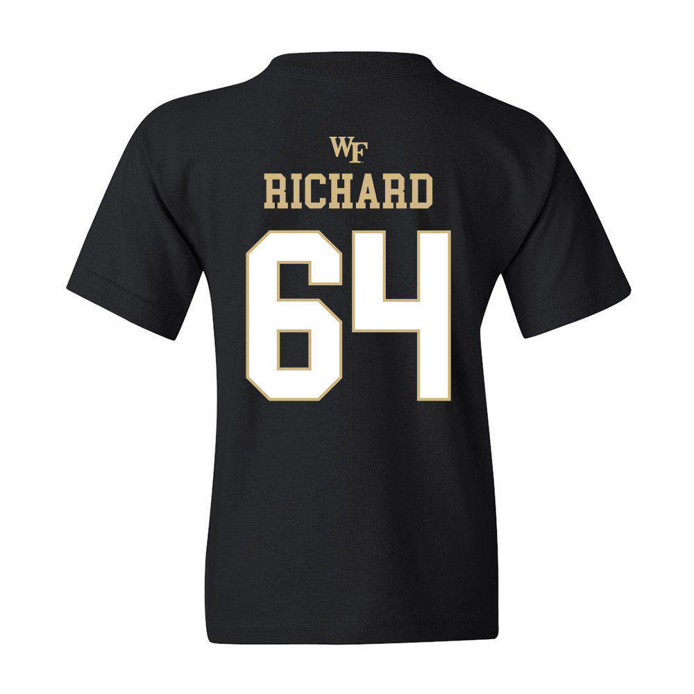 Wake Forest - NCAA Football : Clinton Richard - Youth T-Shirt Sports Shersey