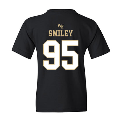 Wake Forest - NCAA Football : Brandon Smiley - Sports Shersey Youth T-Shirt-1