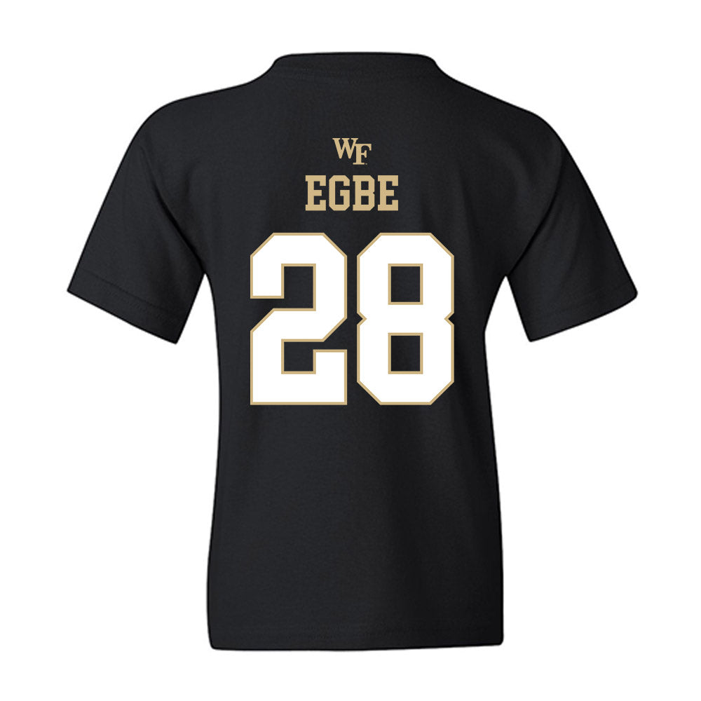 Wake Forest - NCAA Football : David Egbe - Sports Shersey Youth T-Shirt-1