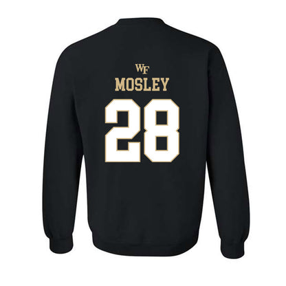 Wake Forest - NCAA Football : Jacob Mosley - Sports Shersey Crewneck Sweatshirt-1