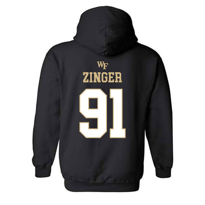 Wake Forest - NCAA Football : Zach Zinger - Hooded Sweatshirt