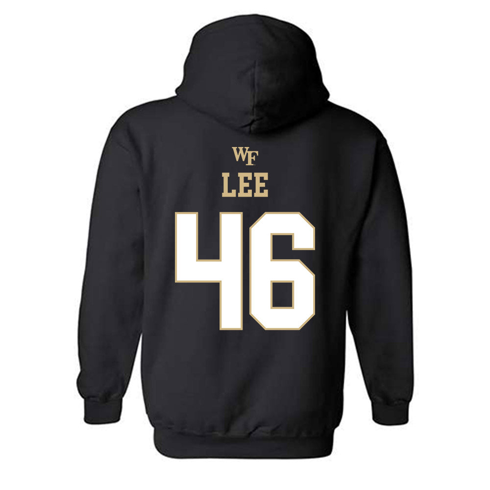 Wake Forest - NCAA Football : Kerrington Lee - Sports Shersey Hooded Sweatshirt-1