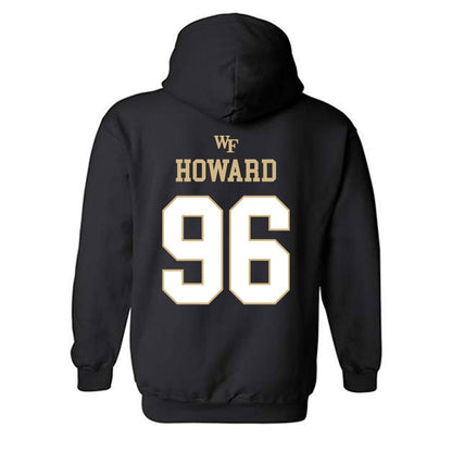 Wake Forest - NCAA Football : kendal howard - Hooded Sweatshirt