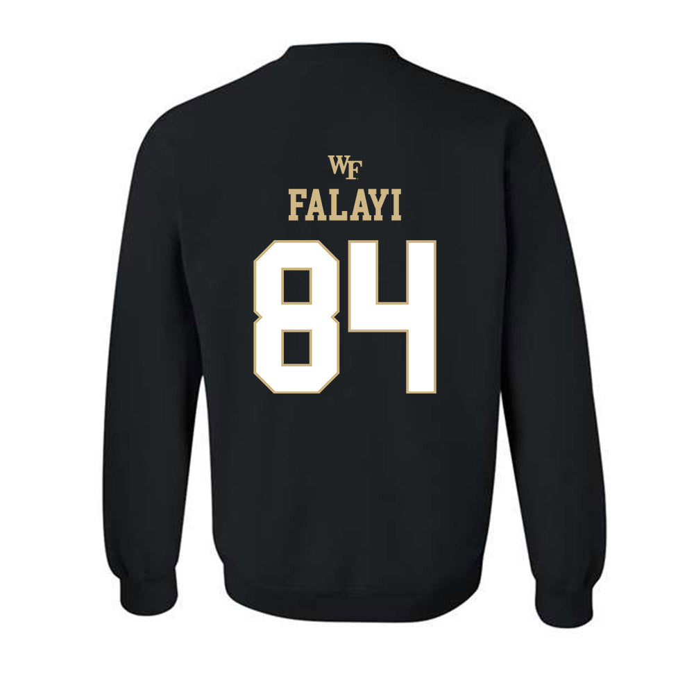 Wake Forest - NCAA Football : Eni Falayi - Sports Shersey Crewneck Sweatshirt-1