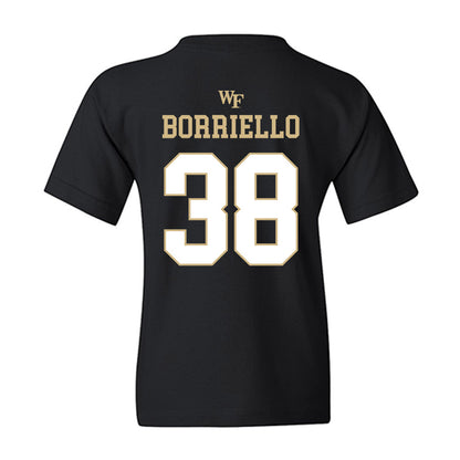 Wake Forest - NCAA Football : Anthony Borriello - Sports Shersey Youth T-Shirt-1