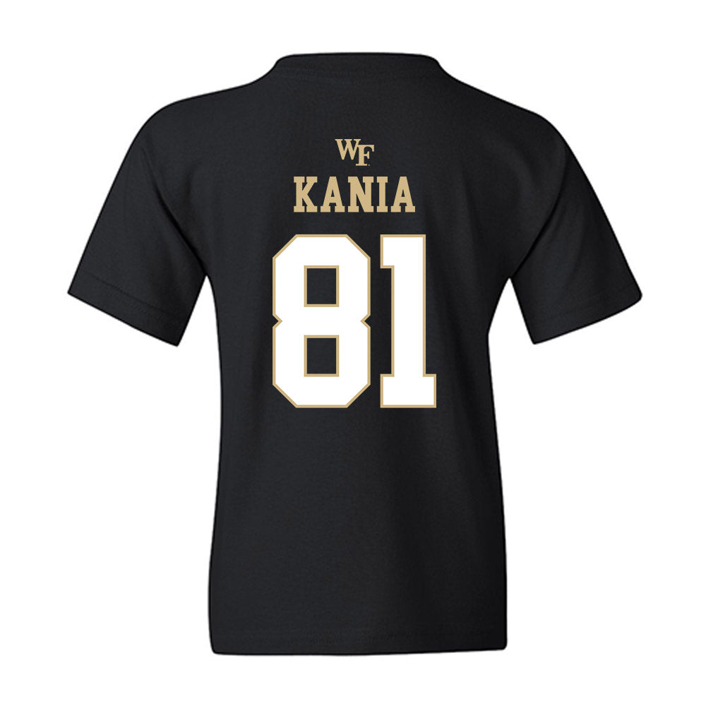 Wake Forest - NCAA Football : Bryce Kania - Sports Shersey Youth T-Shirt-1