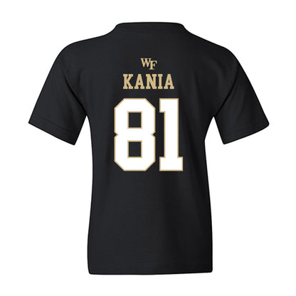 Wake Forest - NCAA Football : Bryce Kania - Sports Shersey Youth T-Shirt-1