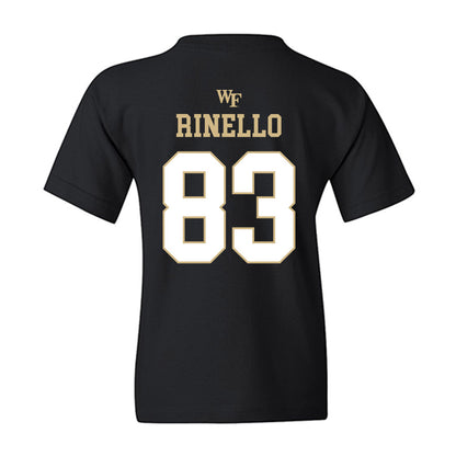 Wake Forest - NCAA Football : Austin Rinello - Sports Shersey Youth T-Shirt-1