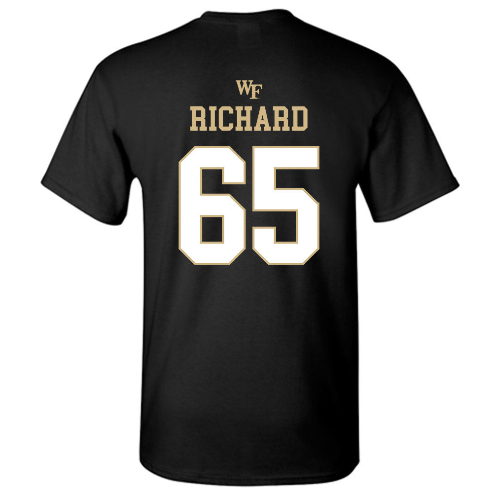 Wake Forest - NCAA Football : Clinton Richard - Sports Shersey T-Shirt-1
