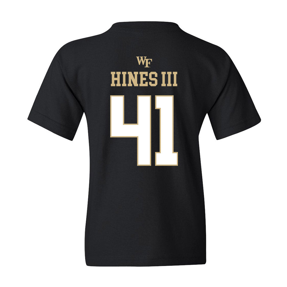 Wake Forest - NCAA Football : Andrew Hines III - Youth T-Shirt