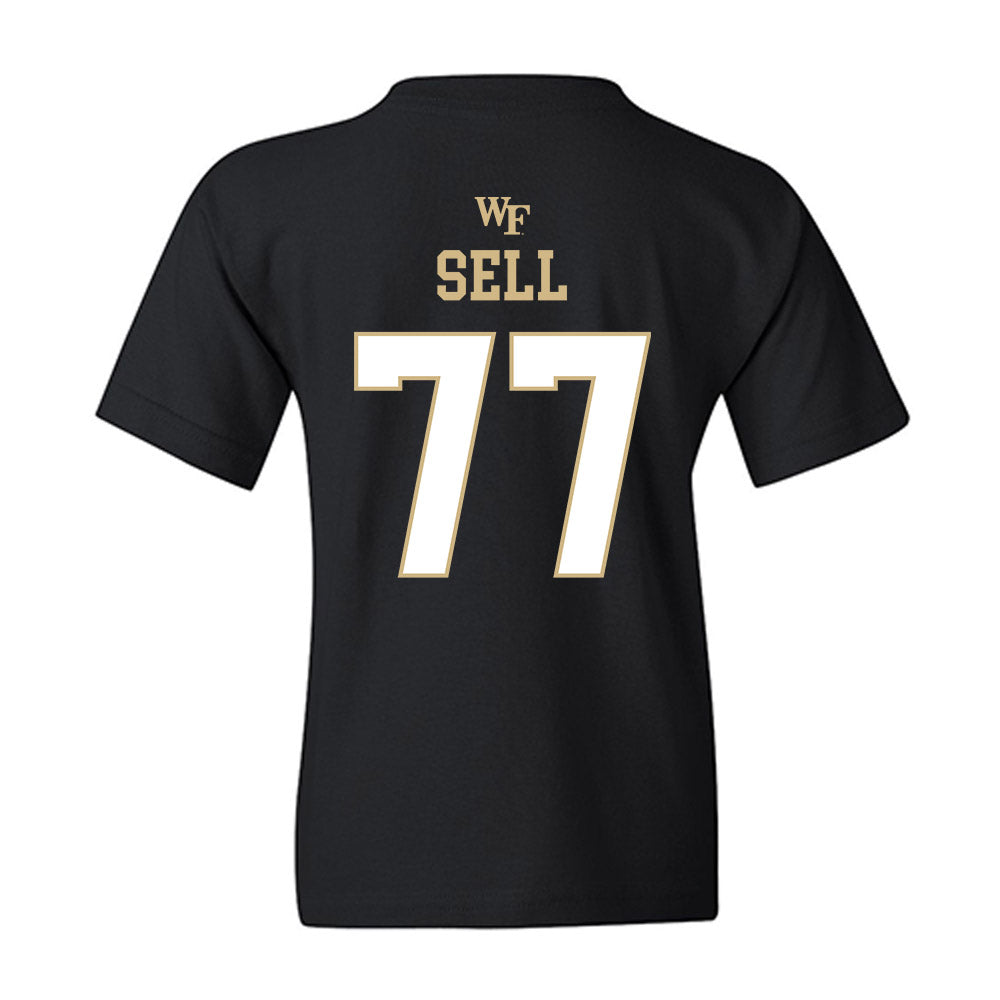 Wake Forest - NCAA Football : George Sell - Sports Shersey Youth T-Shirt-1