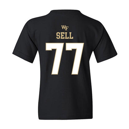 Wake Forest - NCAA Football : George Sell - Sports Shersey Youth T-Shirt-1