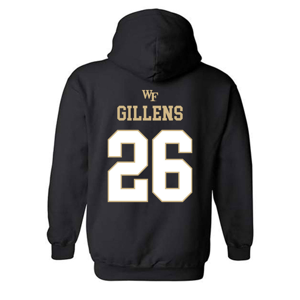 Wake Forest - NCAA Football : Fredrick Gillens - Sports Shersey Hooded Sweatshirt-1