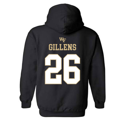 Wake Forest - NCAA Football : Fredrick Gillens - Sports Shersey Hooded Sweatshirt-1