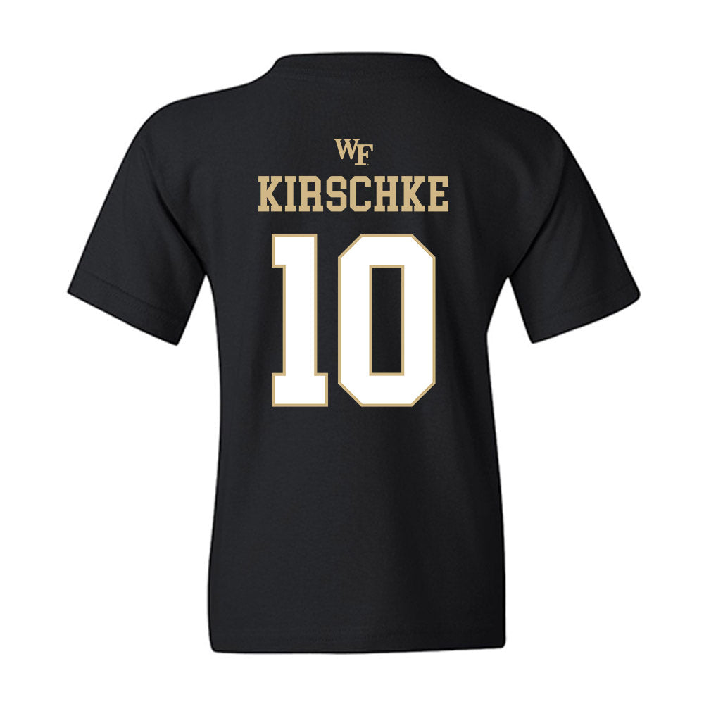 Wake Forest - NCAA Football : Gabe Kirschke - Sports Shersey Youth T-Shirt-1