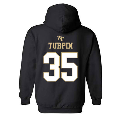 Wake Forest - NCAA Football : Myles Turpin - Hooded Sweatshirt