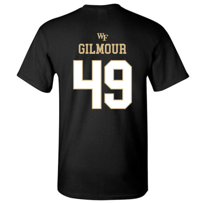 Wake Forest - NCAA Football : Eli Gilmour - Sports Shersey T-Shirt-1